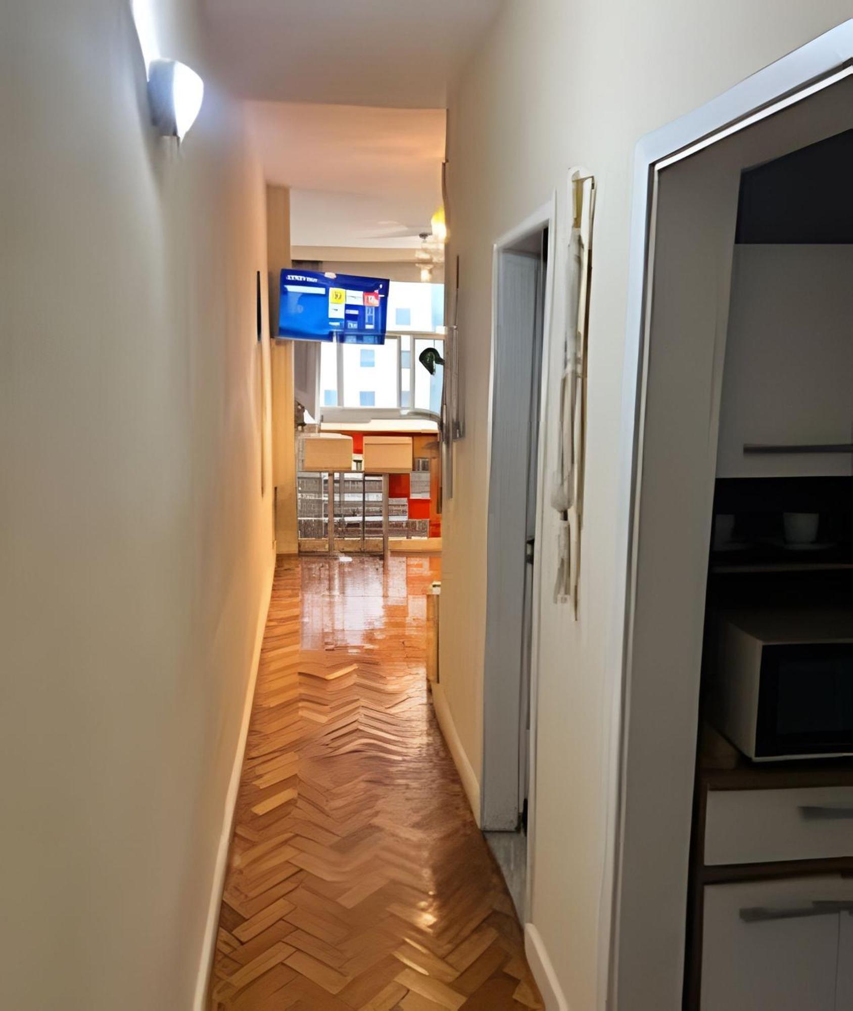 Apartamento Em Copacabana Com Vista Lateral Do Mar Rio de Janeiro Buitenkant foto